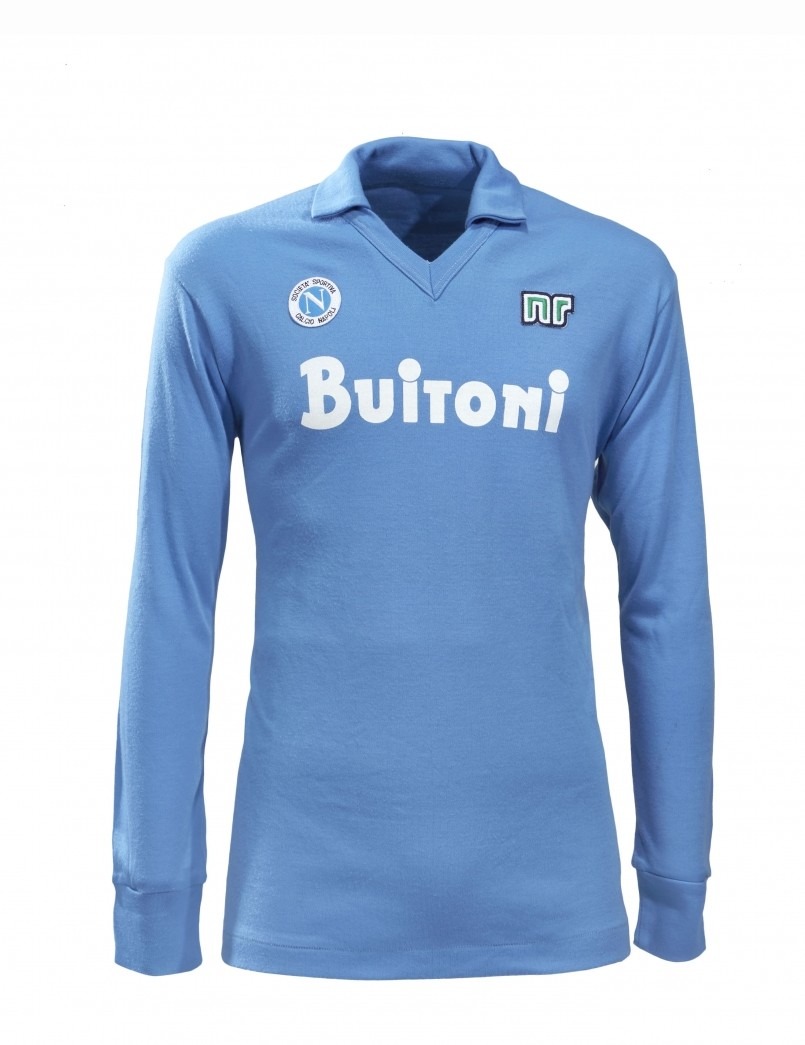 Primera equipación de SSC Napoli 85-86
