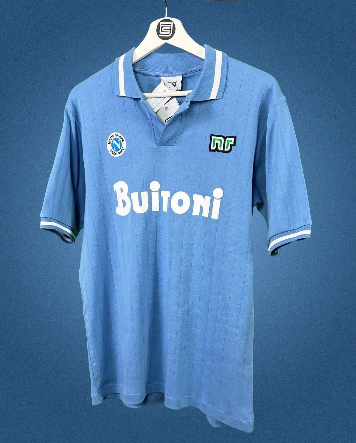 Primera equipación de SSC Napoli 86-87