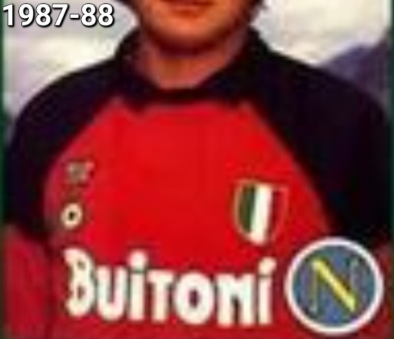 Equipación de portero de SSC Napoli 87-88