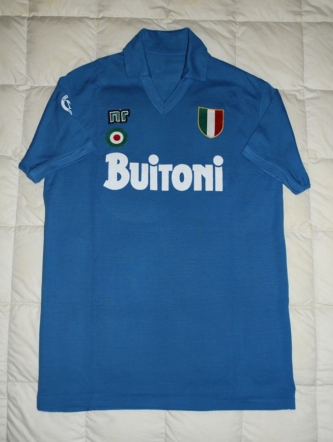 Primera equipación de SSC Napoli 87-88