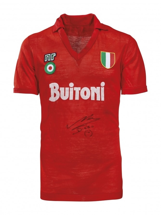 Tercera equipación de SSC Napoli 87-88