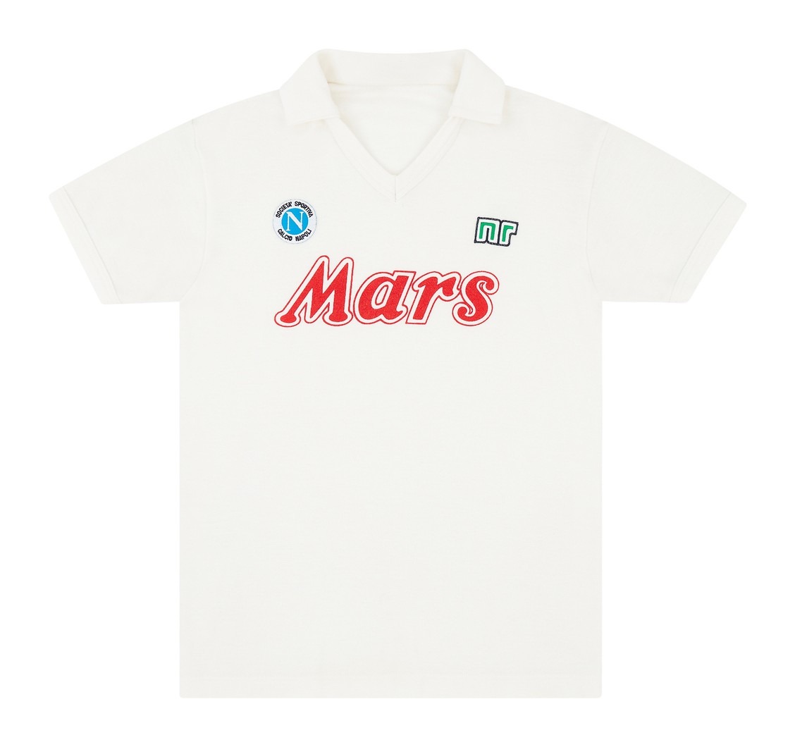 Segunda equipación de SSC Napoli 88-89