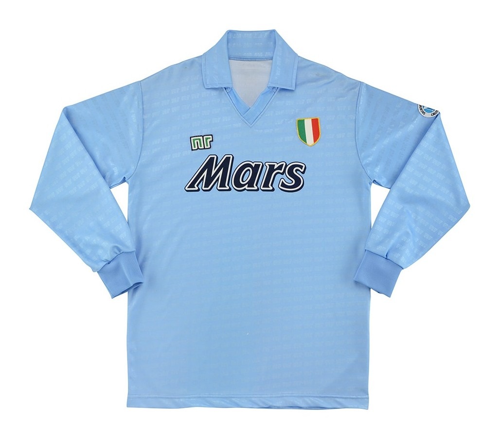 Primera equipación de SSC Napoli 90-91