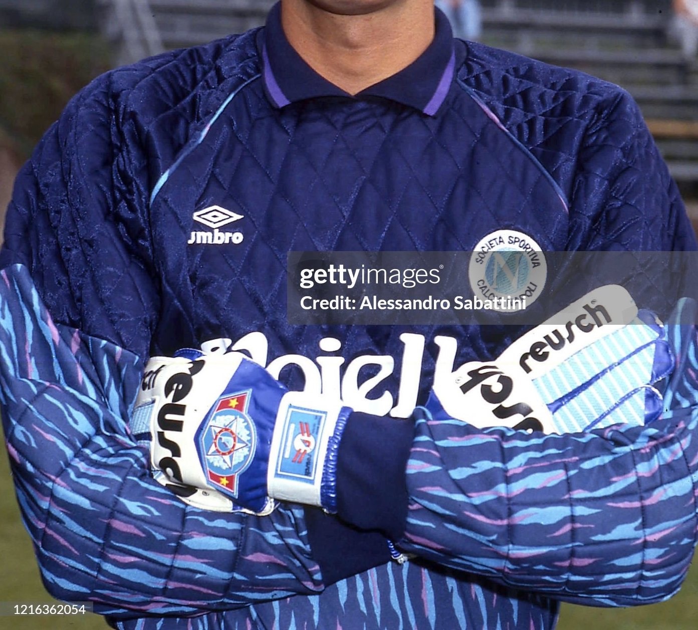 Equipación de portero de SSC Napoli 91-92
