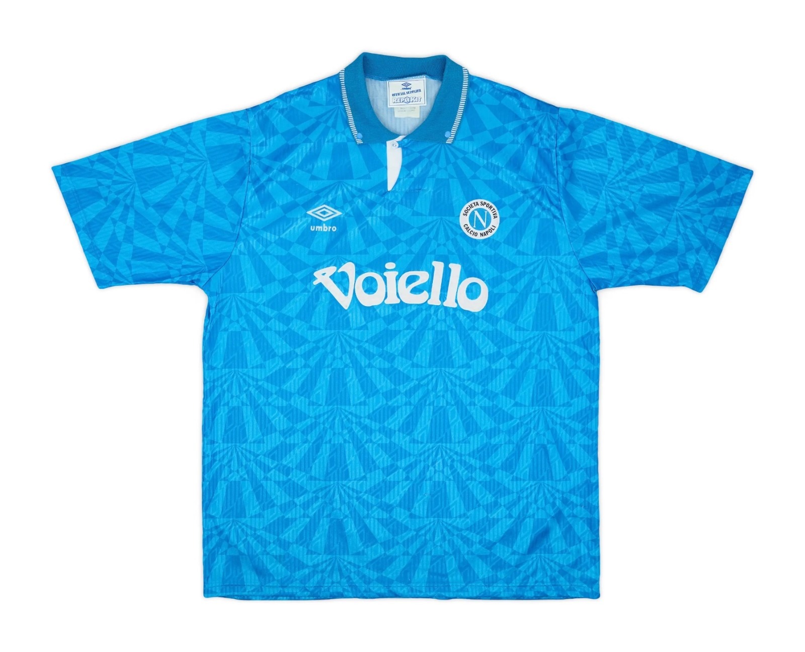 Primera equipación de SSC Napoli 91-92