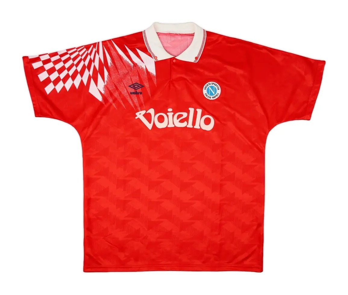 Tercera equipación de SSC Napoli 91-92