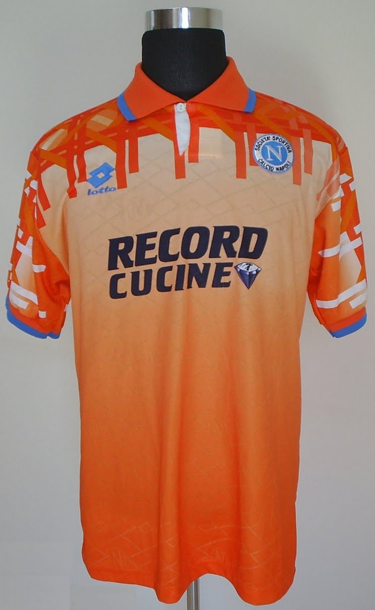 Tercera equipación de SSC Napoli 94-95