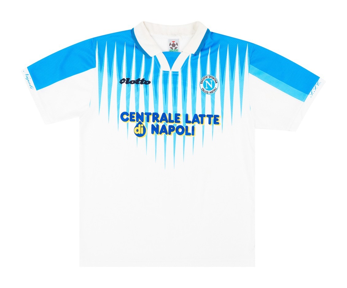 Segunda equipación de SSC Napoli 96-97