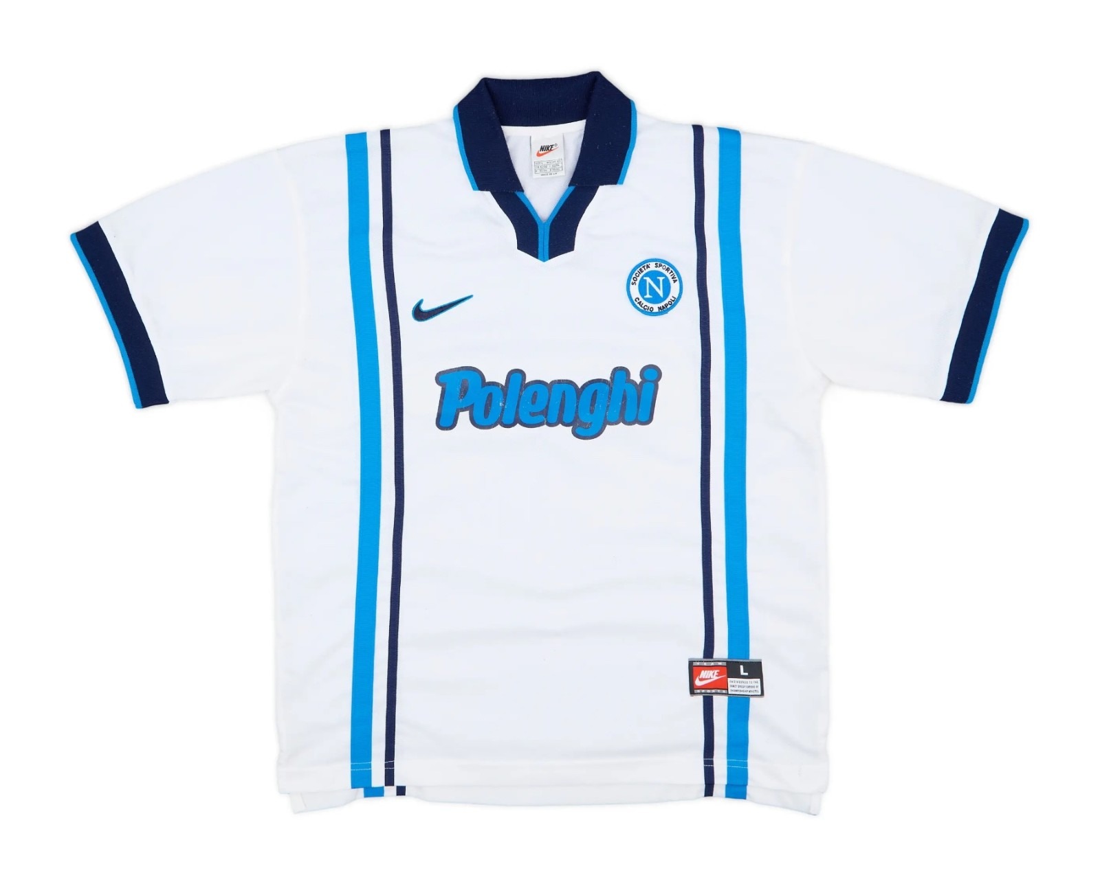 Segunda equipación de SSC Napoli 97-98