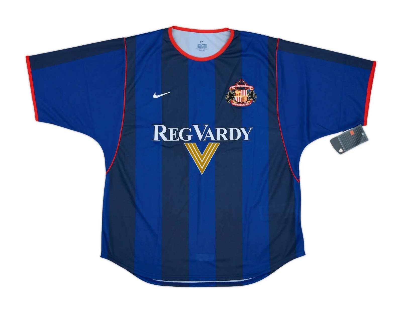 Segunda equipación de Sunderland AFC 01-02