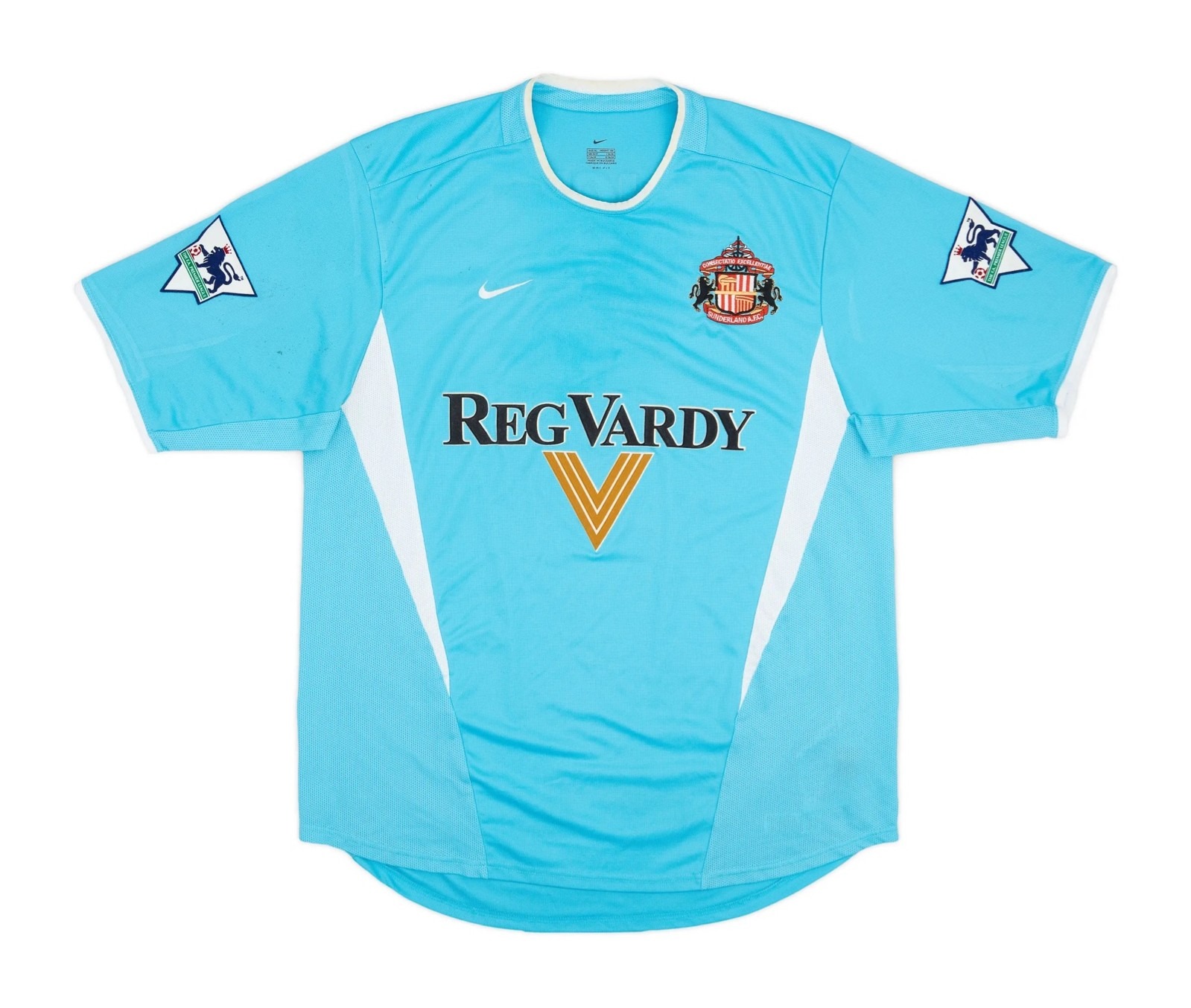 Segunda equipación de Sunderland AFC 02-03