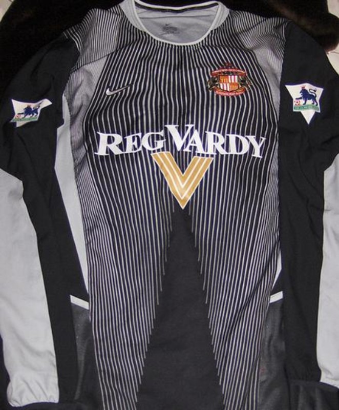 Equipación de portero de Sunderland AFC 02-03