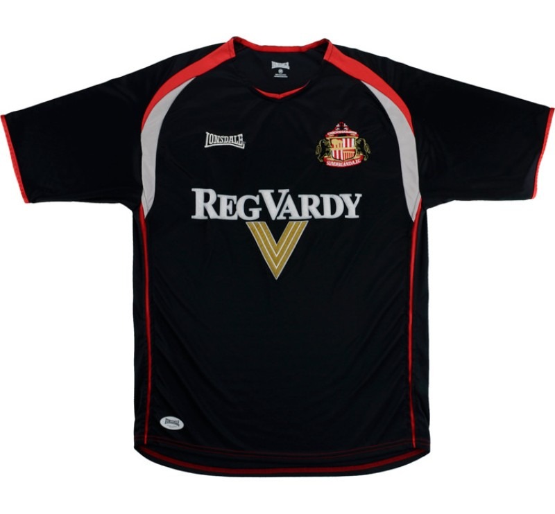 Segunda equipación de Sunderland AFC 05-06