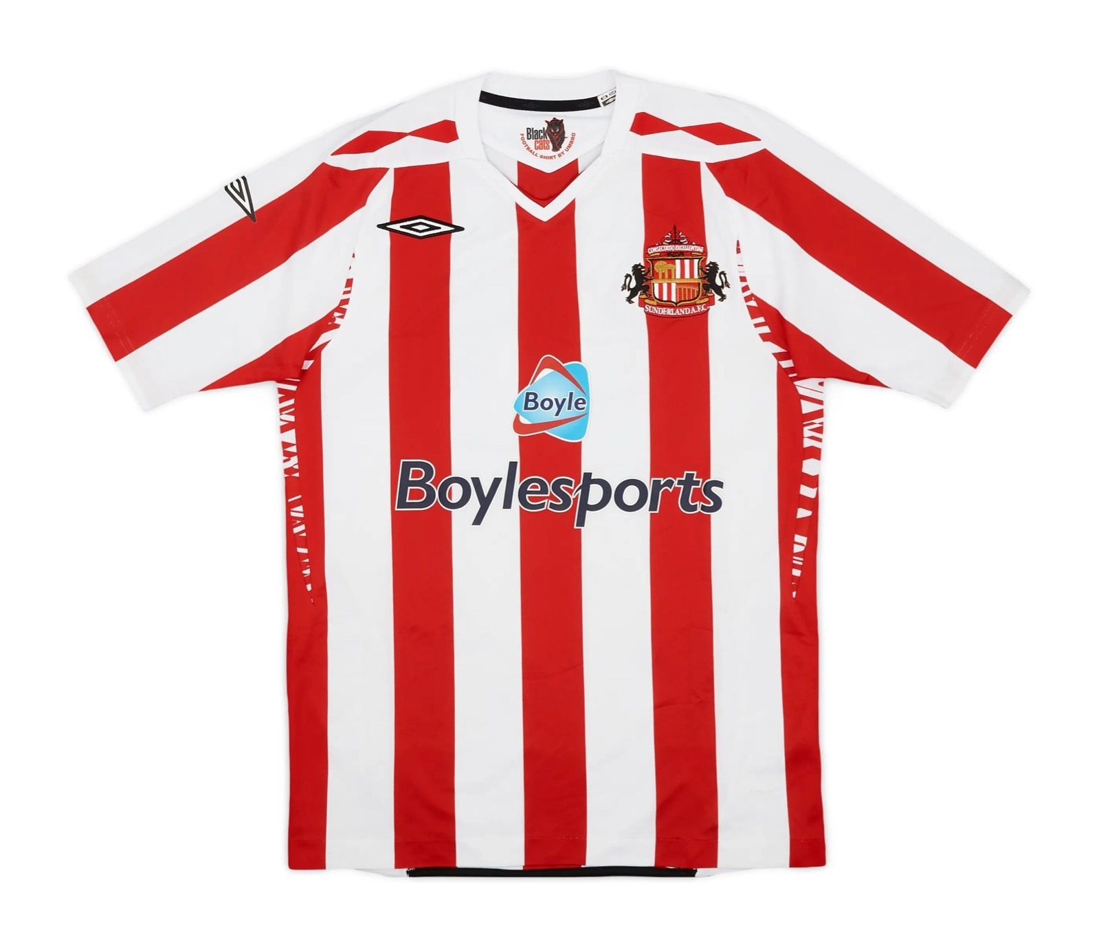 Primera equipación de Sunderland AFC 07-08