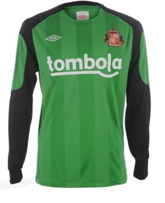 Equipación de portero de Sunderland AFC 10-11