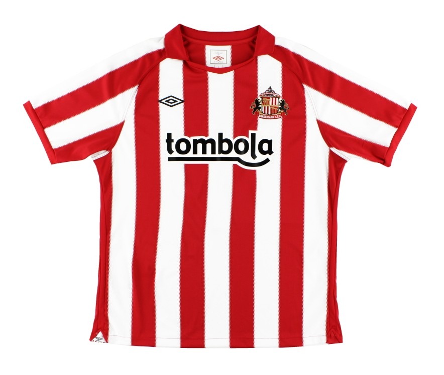 Primera equipación de Sunderland AFC 10-11
