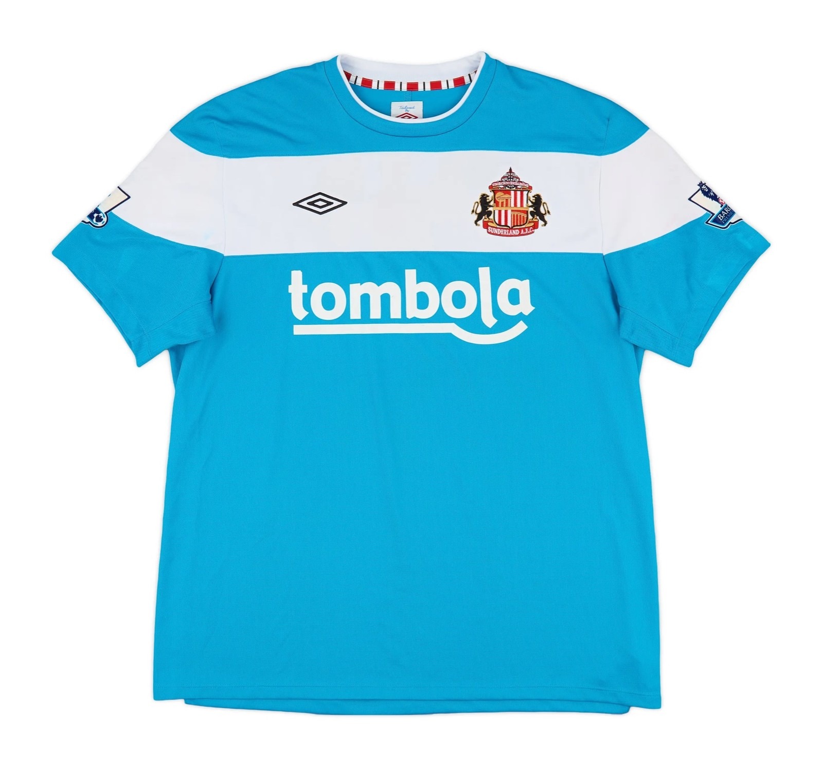 Segunda equipación de Sunderland AFC 11-12