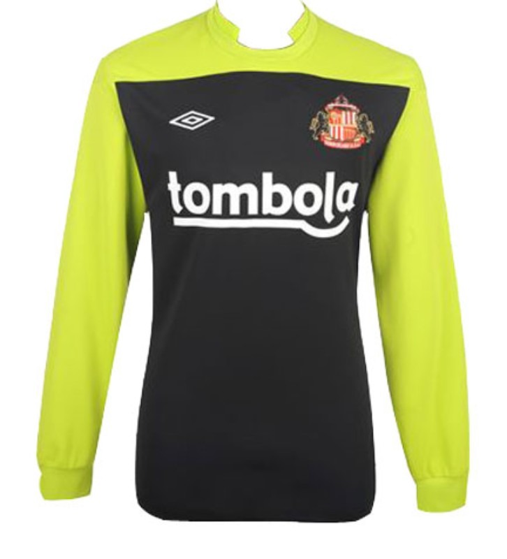 Equipación de portero de Sunderland AFC 11-12