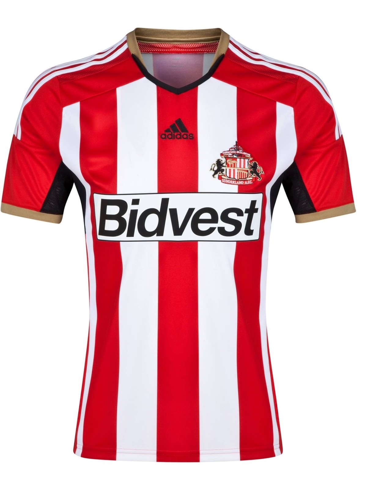 Primera equipación de Sunderland AFC 14-15