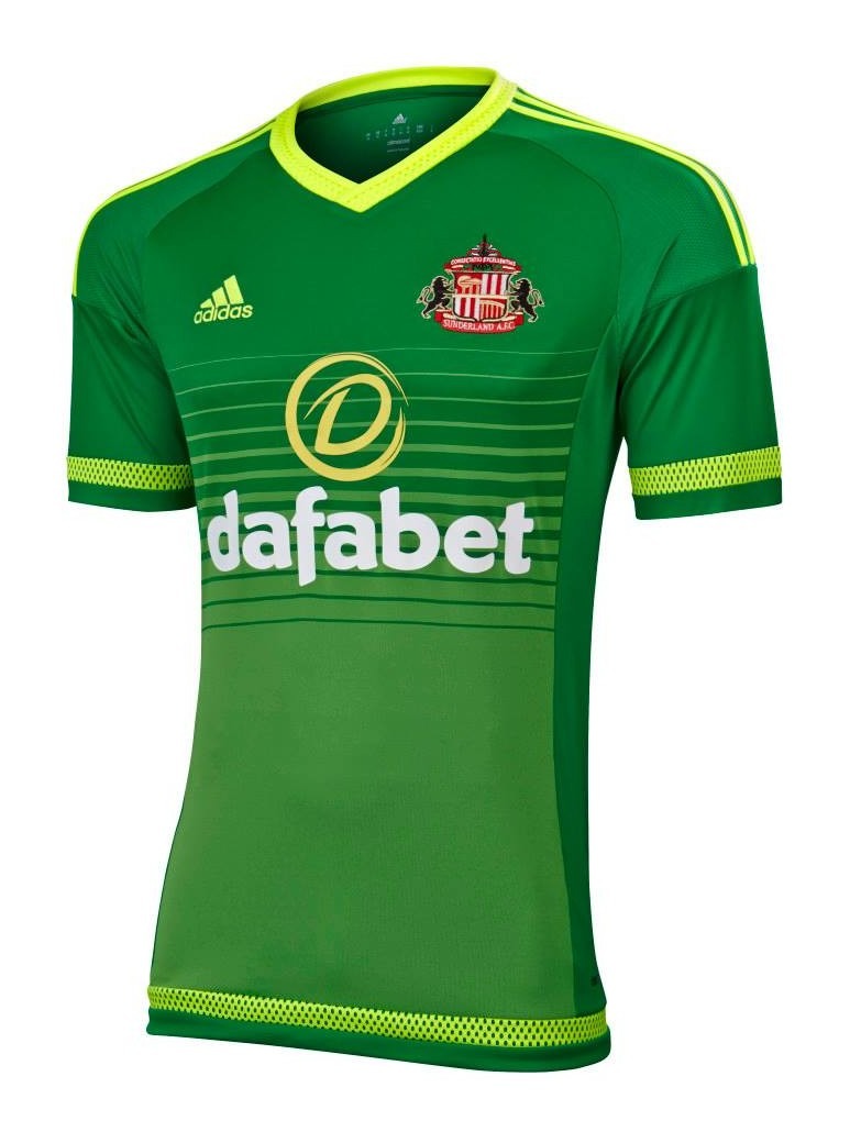 Segunda equipación de Sunderland AFC 15-16