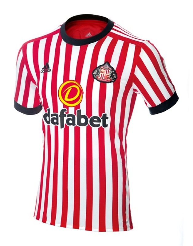 Primera equipación de Sunderland AFC 17-18