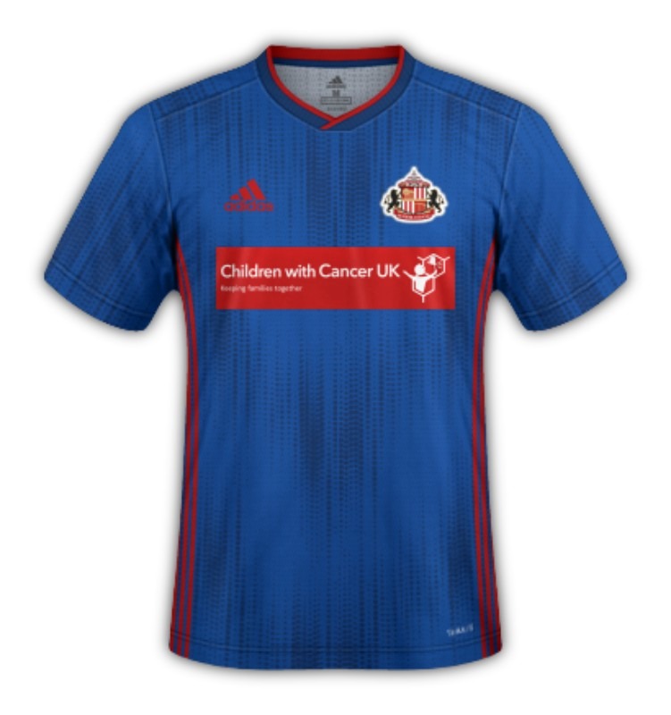 Segunda equipación de Sunderland AFC 19-20