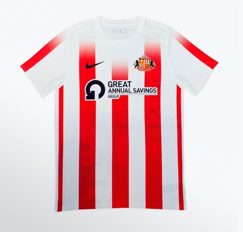 Primera equipación de Sunderland AFC 21-22