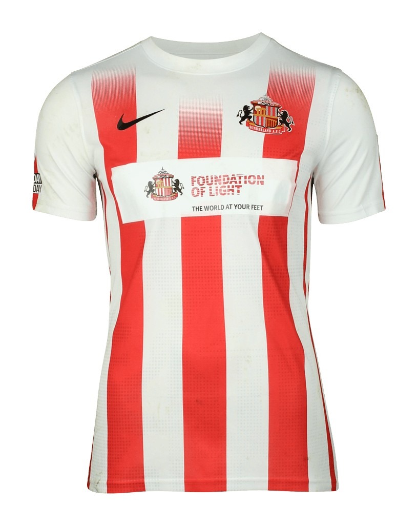 Primera equipación de Sunderland AFC 21-22