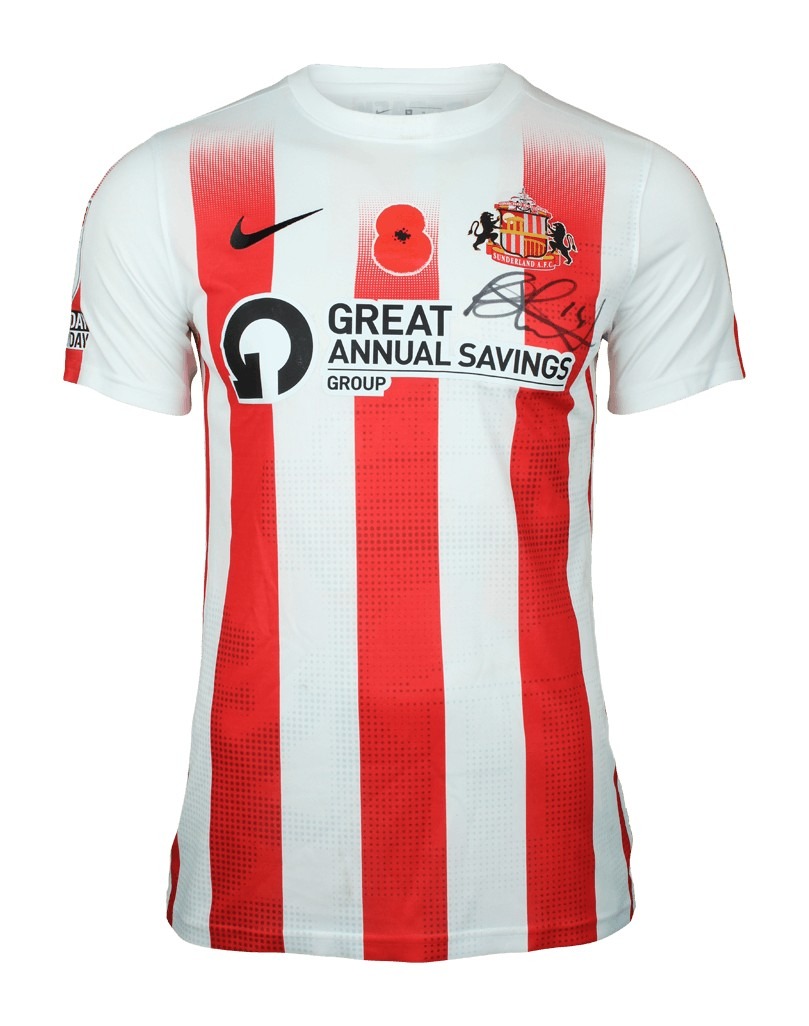 Primera equipación de Sunderland AFC 21-22