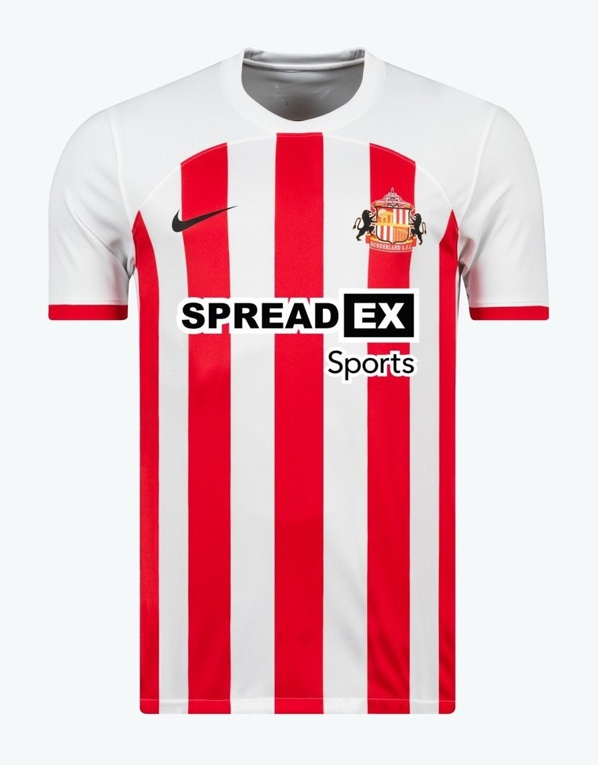 Primera equipación de Sunderland AFC 23-24