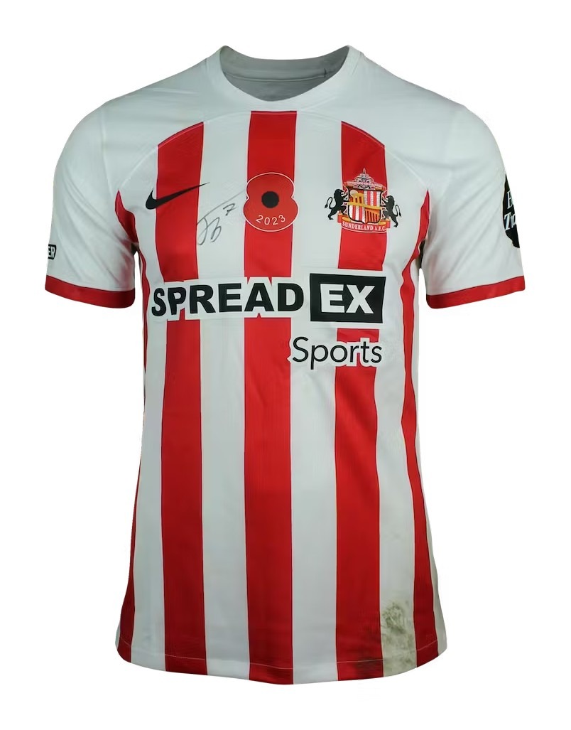 Primera equipación de Sunderland AFC 23-24