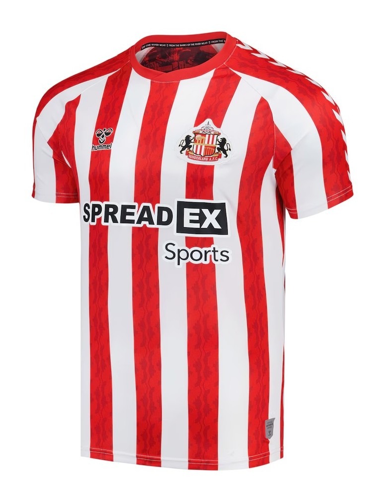 Primera equipación de Sunderland AFC 24-25