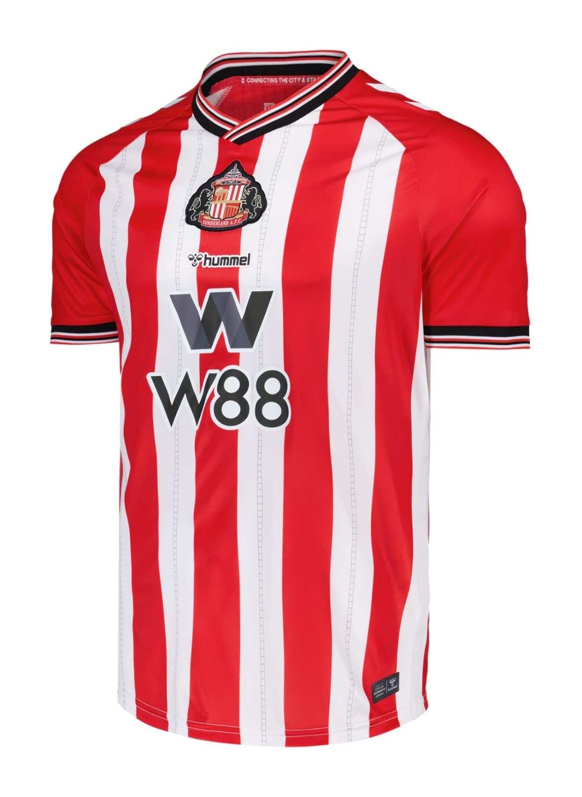 Primera equipación de Sunderland AFC 25-26