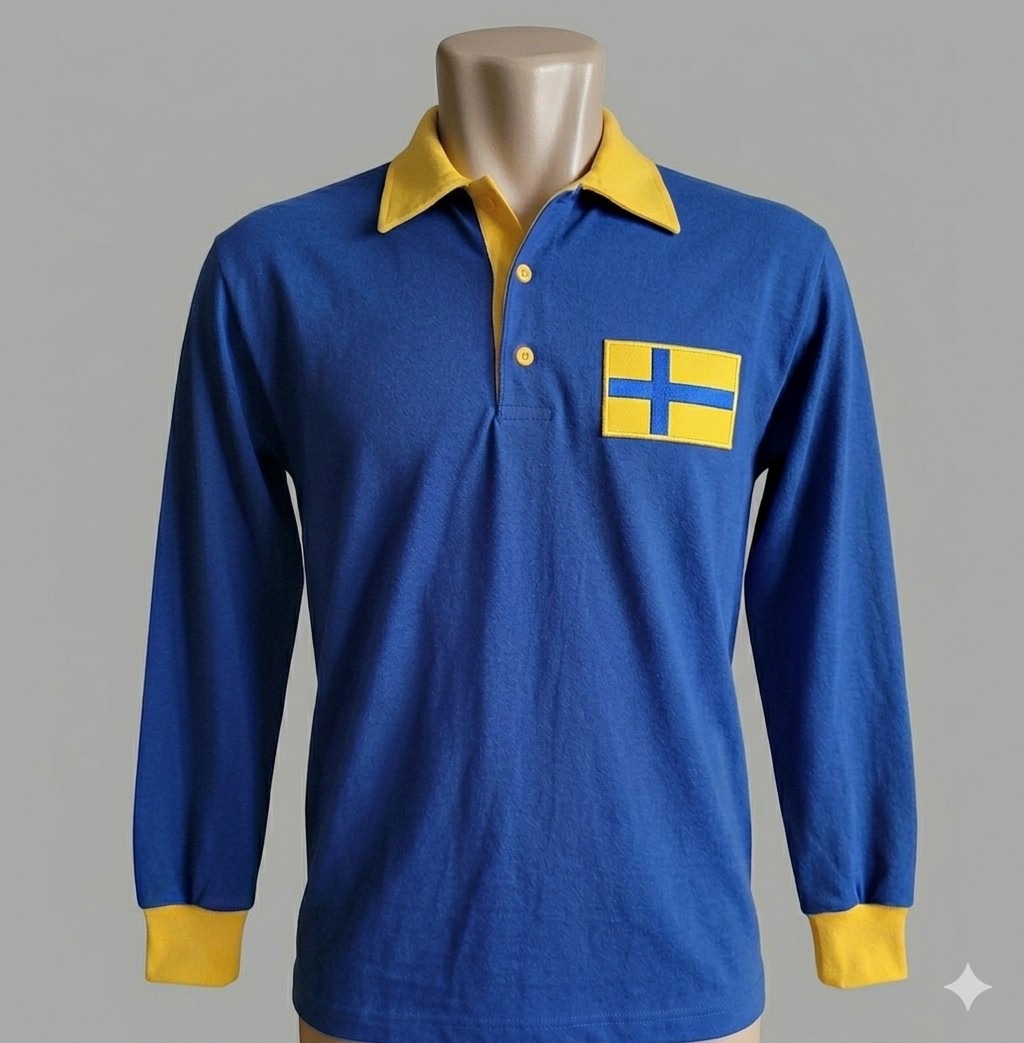 Segunda equipación de Sweden 1958