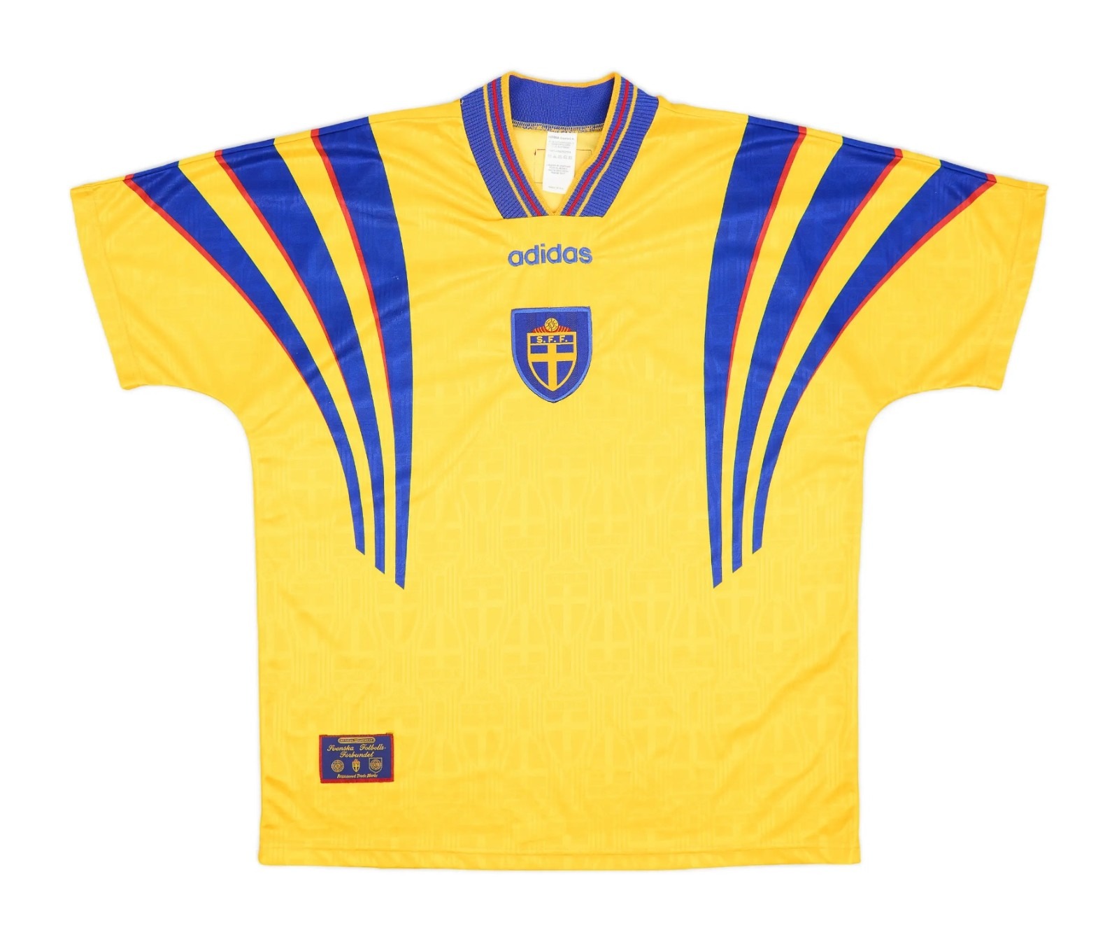 Primera equipación de Sweden 1996