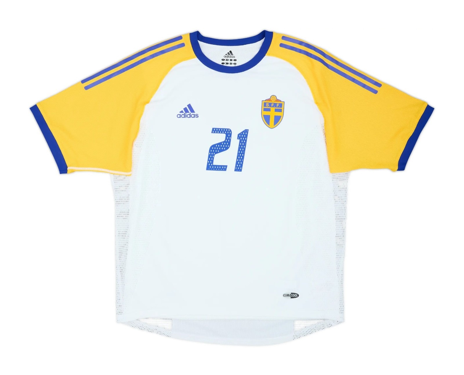 Segunda equipación de Sweden 2002