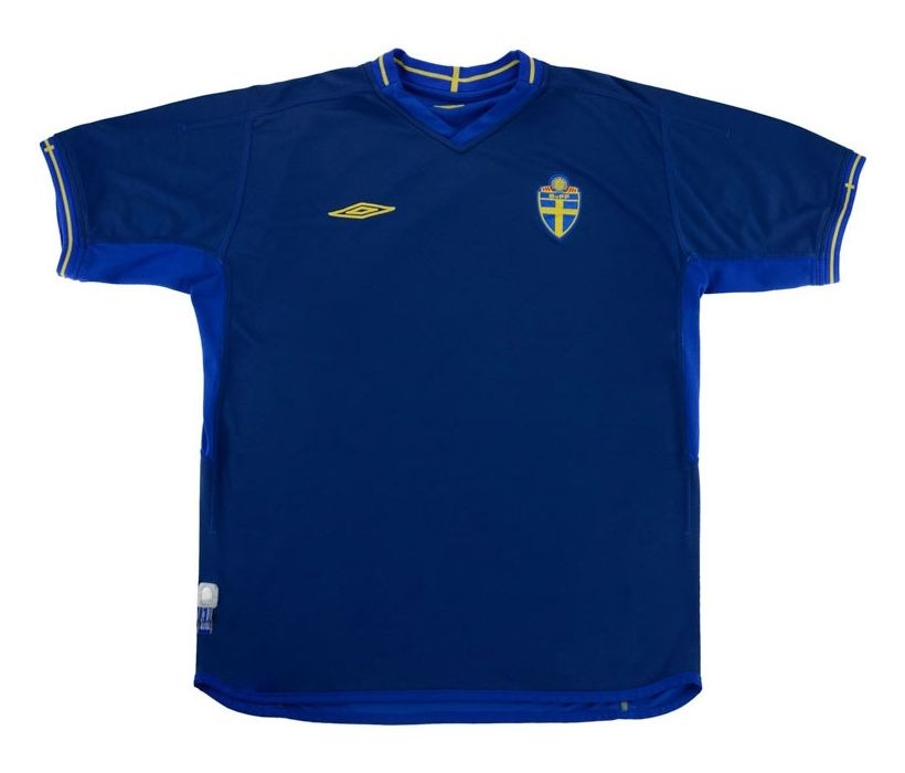Segunda equipación de Sweden 2004