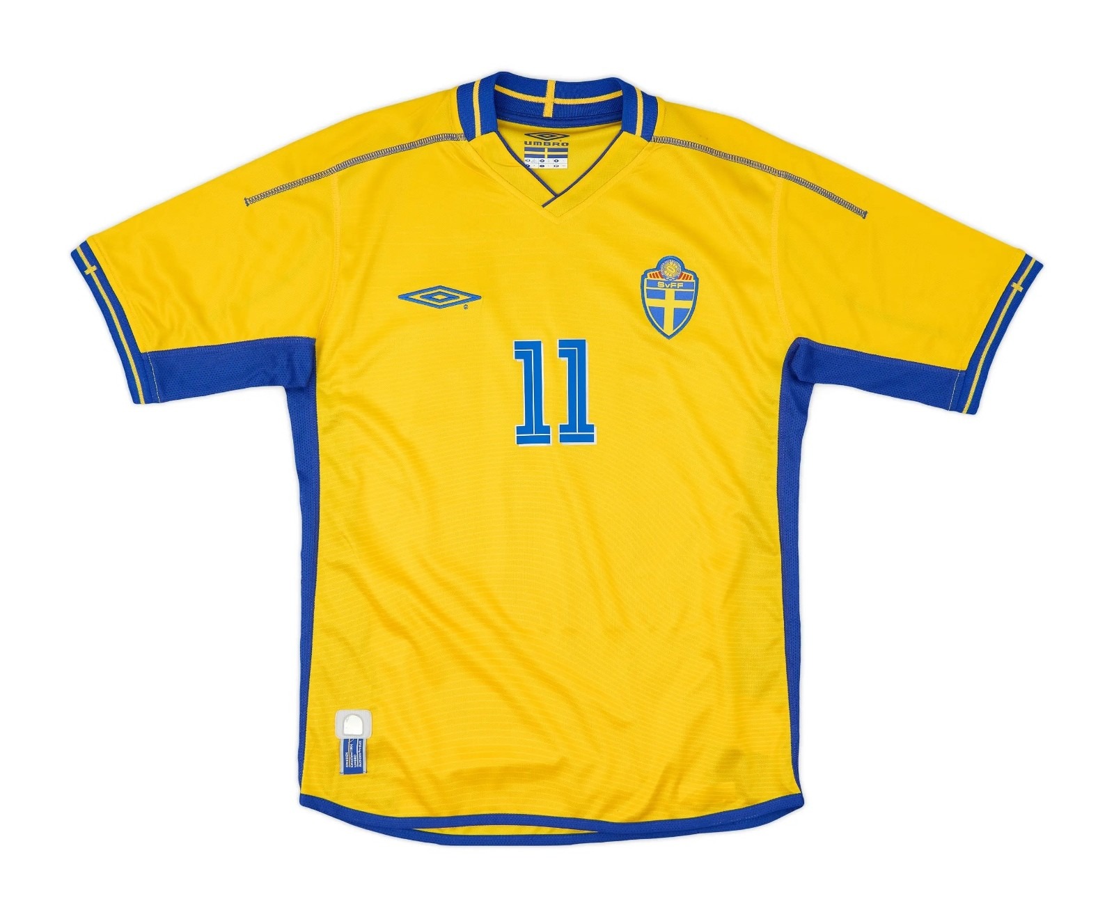 Primera equipación de Sweden 2004