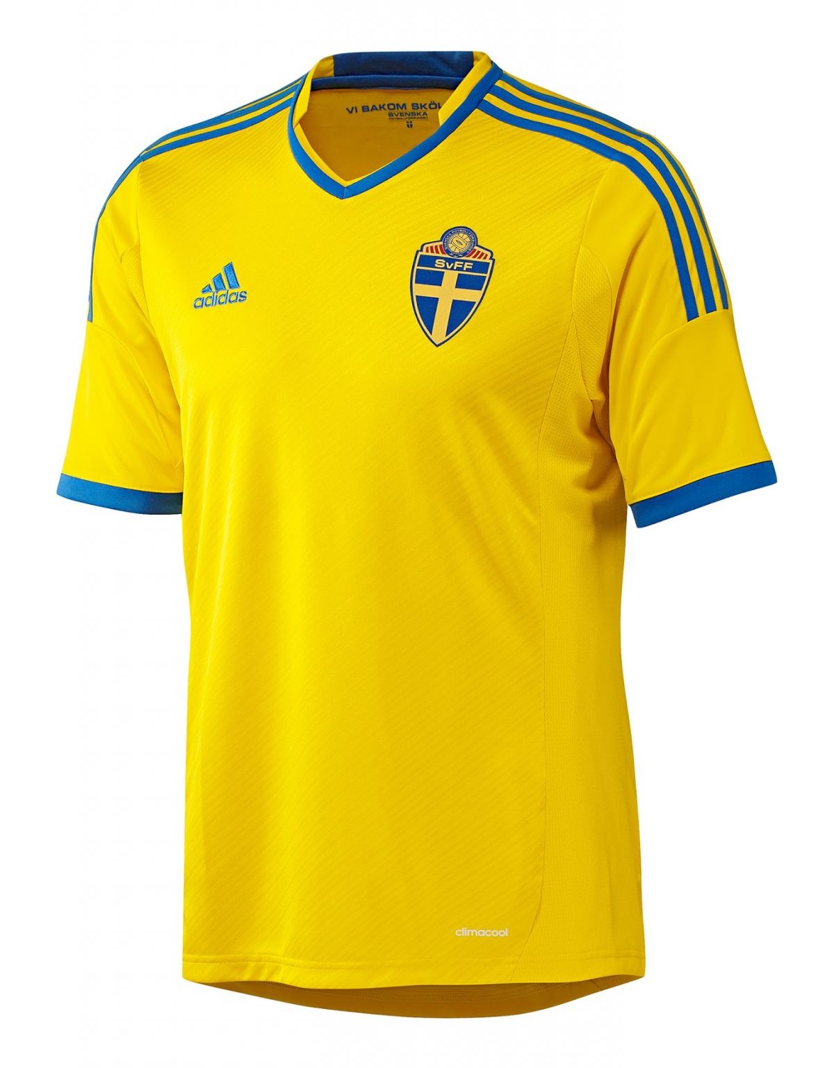 Primera equipación de Sweden 2013