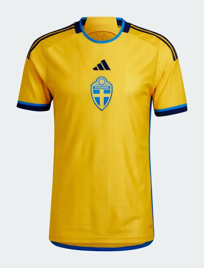 Primera equipación de Sweden 2022