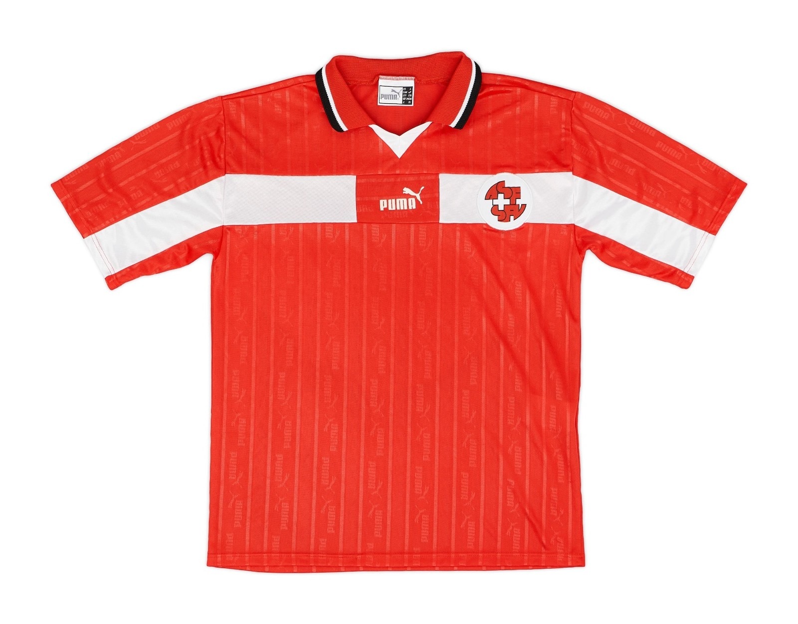 Primera equipación de Switzerland 1998
