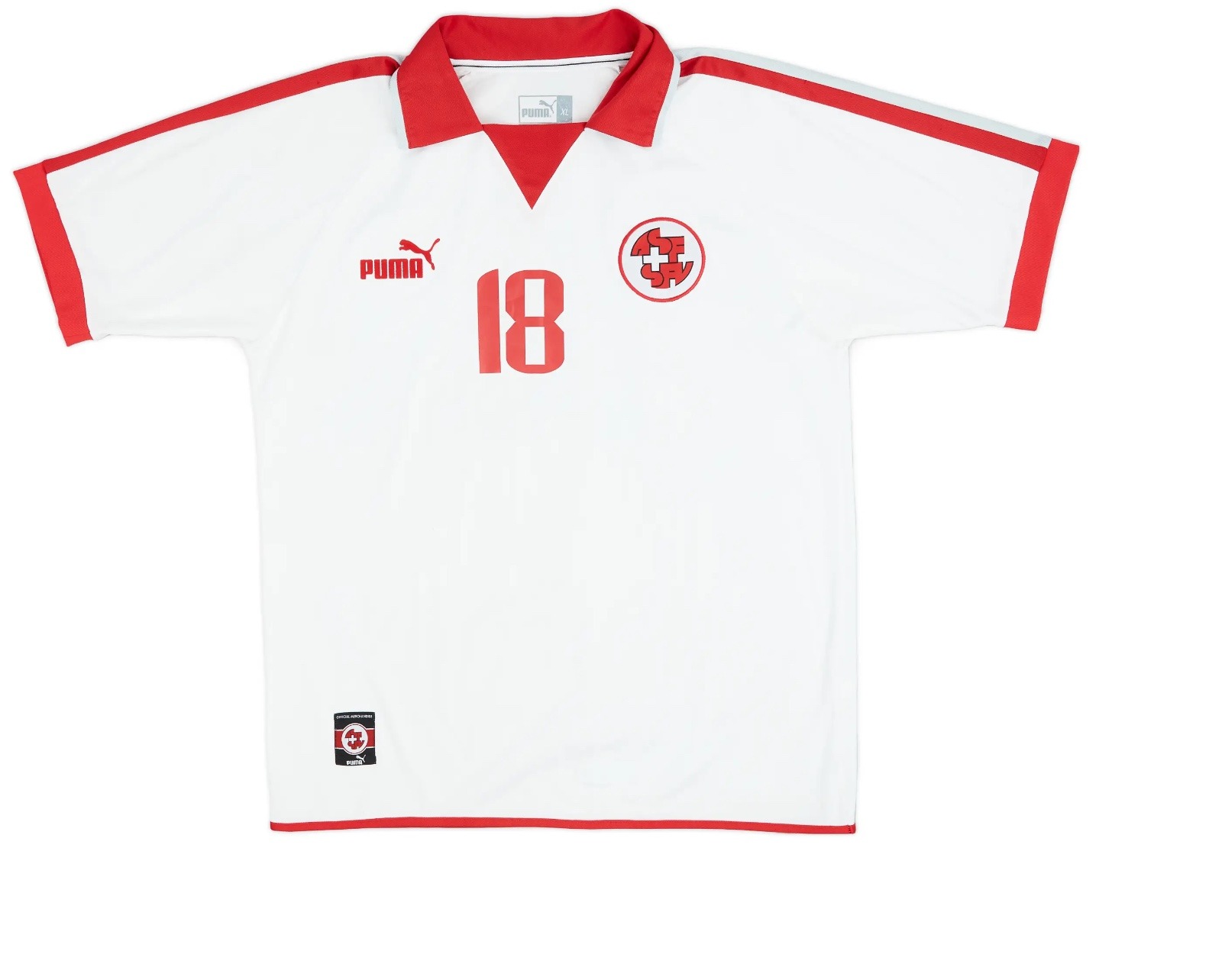 Segunda equipación de Switzerland 2002