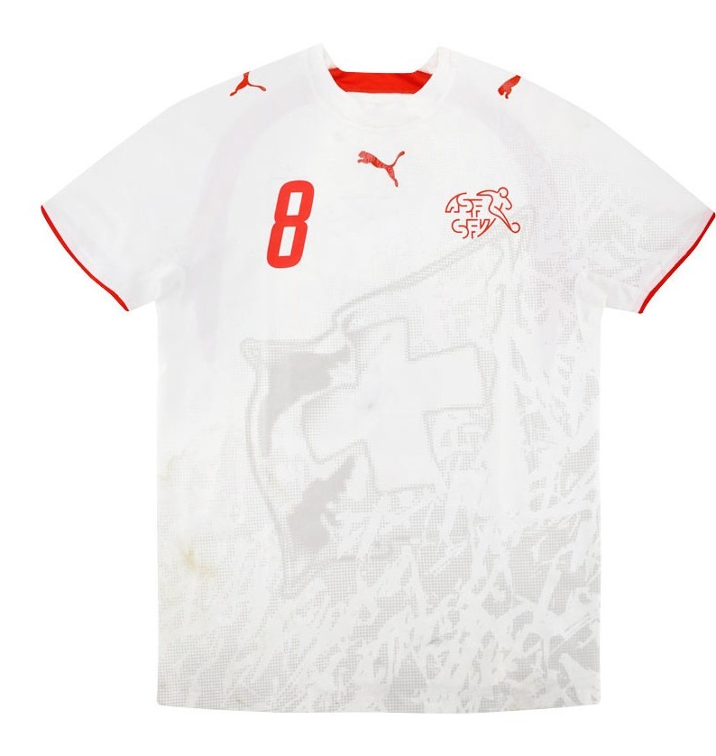 Segunda equipación de Switzerland 2006