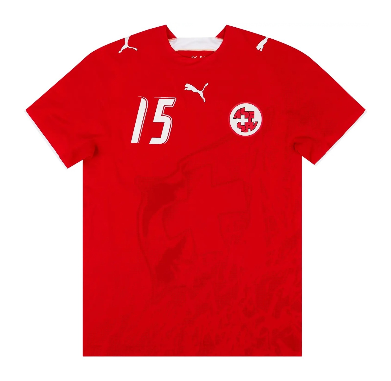 Primera equipación de Switzerland 2006