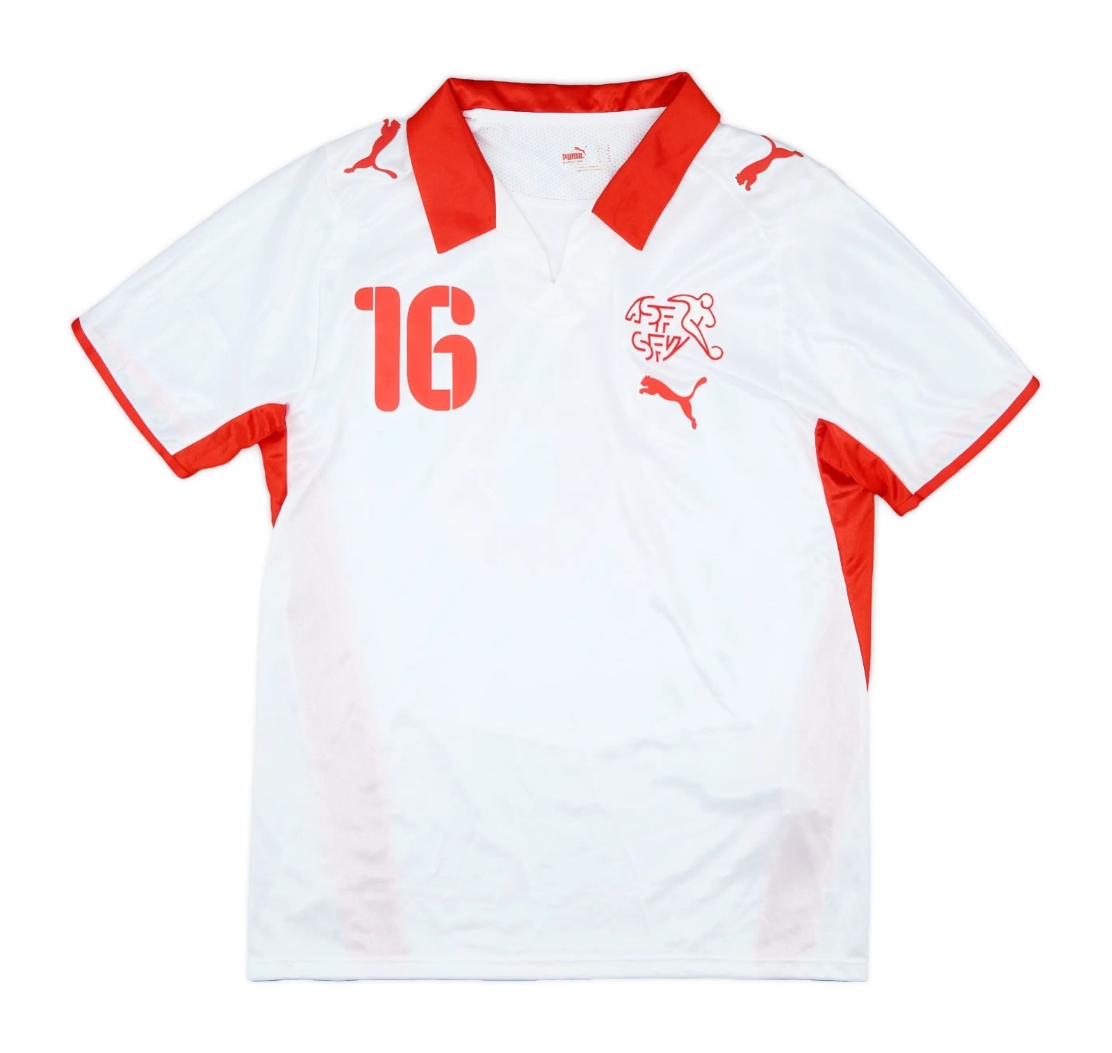 Segunda equipación de Switzerland 2008