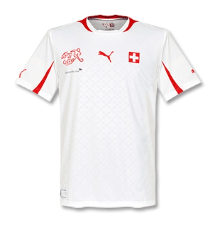 Segunda equipación de Switzerland 2012