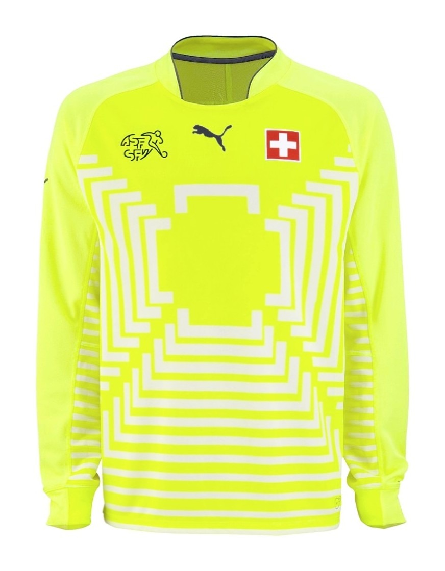 Equipación de portero de Switzerland 2014