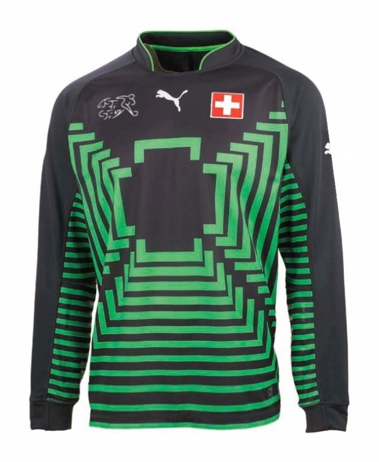 Equipación de portero de Switzerland 2014