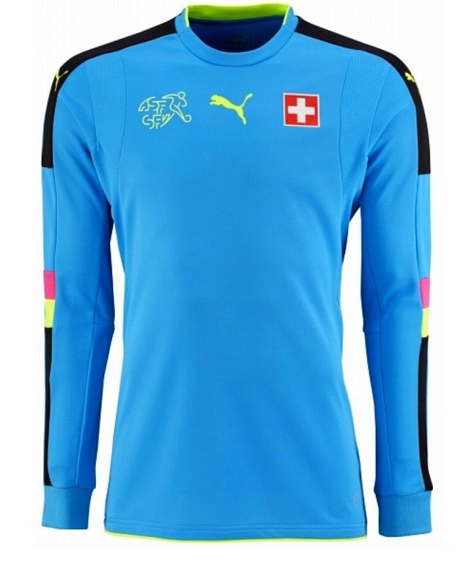 Equipación de portero de Switzerland 2016