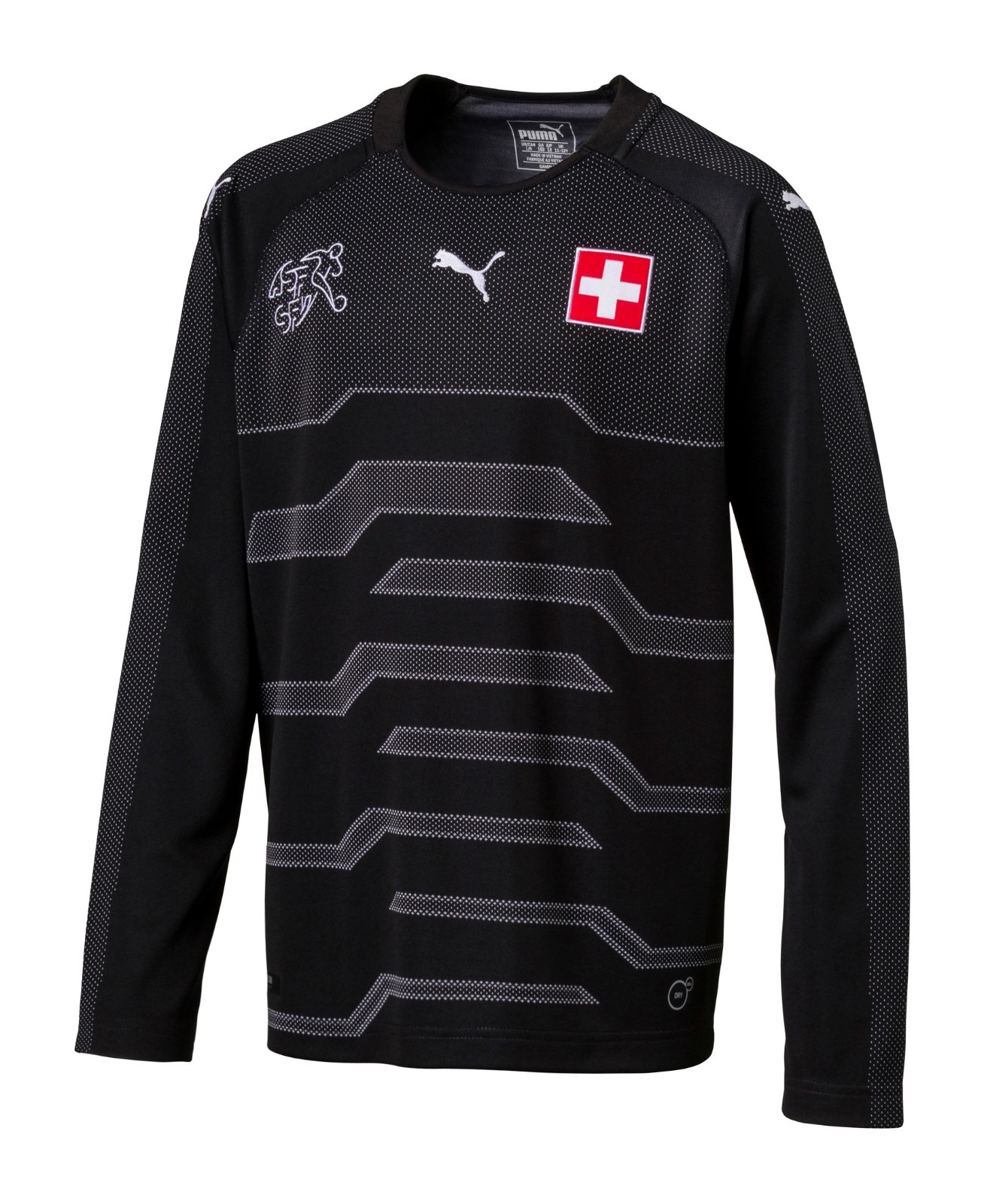 Equipación de portero de Switzerland 2018